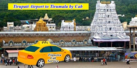 Tirupati Airport to Tirumala by Cab & Bus