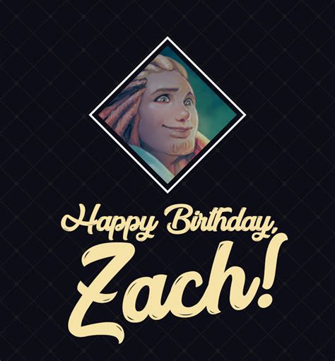 Happy Birthday Zach Images : Anonymous december 31, 2019 at 3:16 pm. - All Red Mania