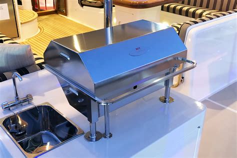 Portable Classic Electric Stainless BBQ | Boat BBQ | Cookout BBQ's & Accessories