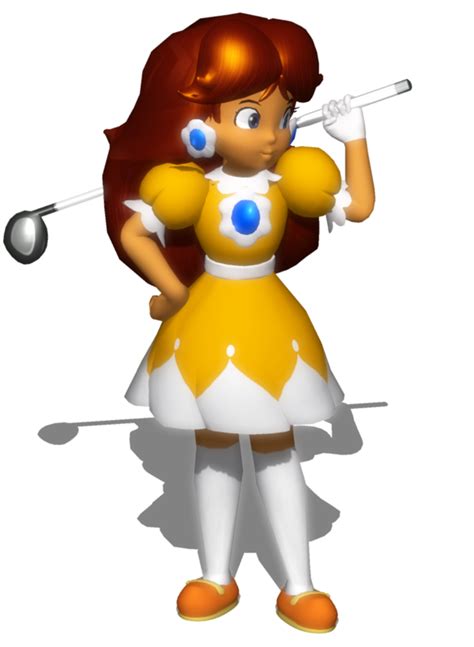 Mario Golf 64 - Daisy by PrinceCheap on DeviantArt