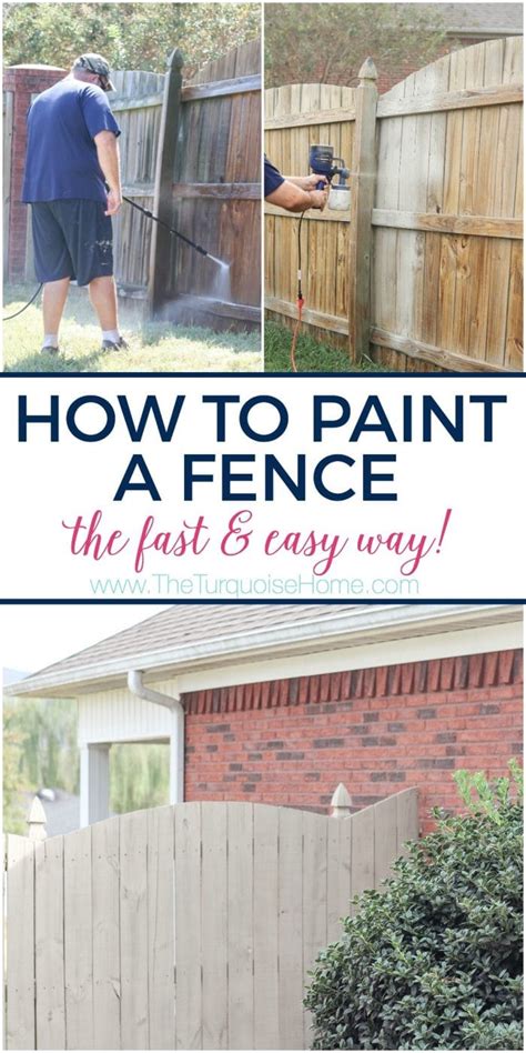 How to Paint a Wood Fence the Fast and Easy Way