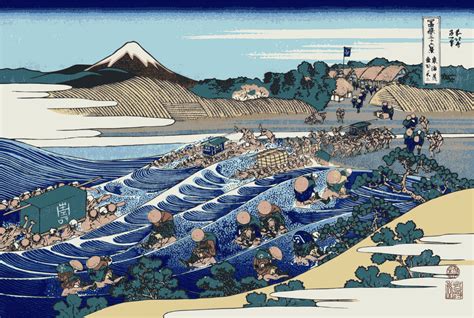 Clipart - Hokusai-Mount Fuji-36-Views-37