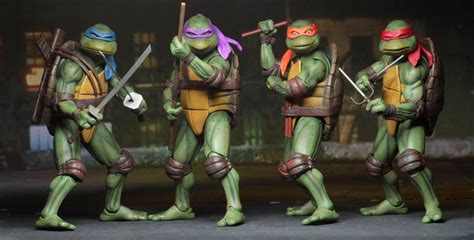 Cool Stuff: NECA's Teenage Mutant Ninja Turtles Movie Action Figures Are Tubular