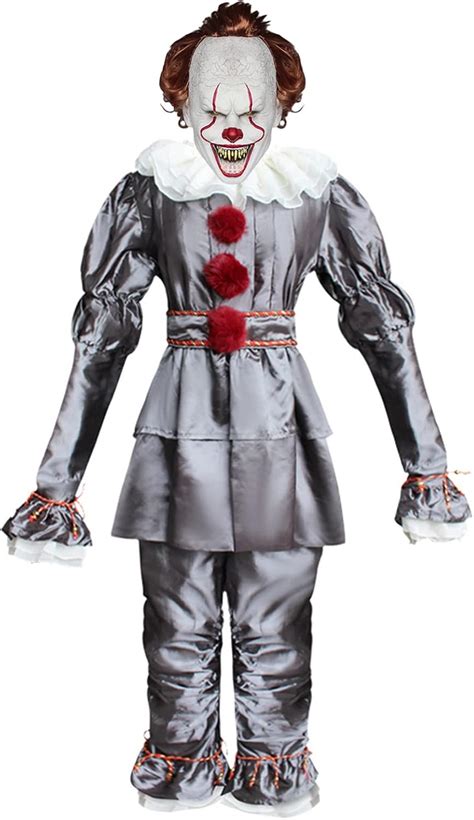 Creepy Clown Costume Kids Halloween Cosplay Outfit India | Ubuy