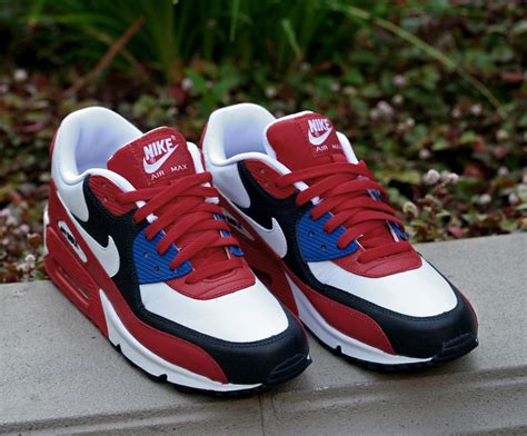 Nike Air Max 90 Red/White-Blue