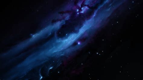 Download wallpaper 3840x2160 galaxy, clouds, nebula, stars, space, dark 4k wallpaper, uhd ...