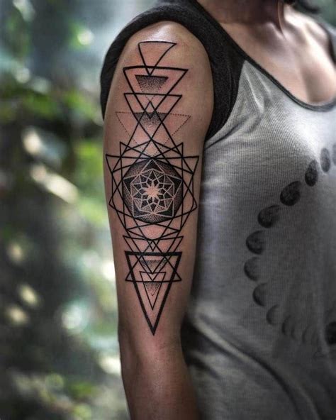 Mandala Sacred Geometry Tattoo