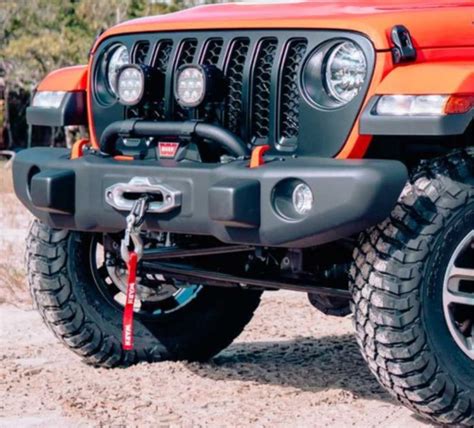 2021 Jeep Gladiator Jeep« Performance Parts Off-road Front Bumper is designed to take on ...