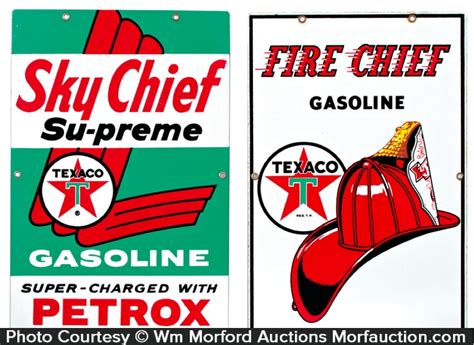 Texaco Sky Chief Signs • Antique Advertising