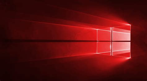 HD wallpaper: Windows 10 Red in 4K, original | Wallpaper Flare