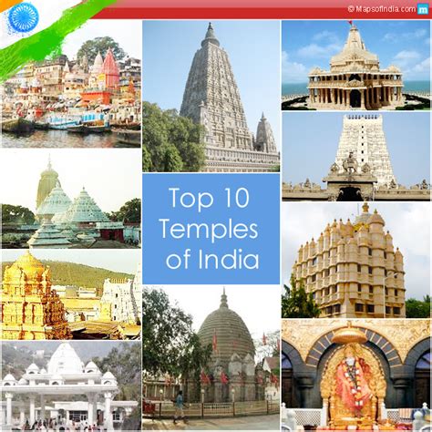 Top 10 Famous Temples of India - India