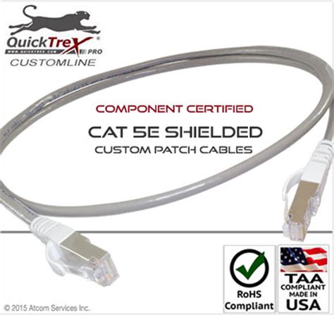 Patch Cables | Cat 5e Shielded Cables | Cat 5 Cable