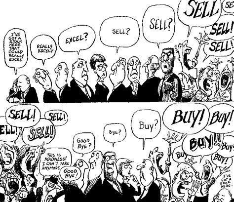 Today in Social Sciences...: The stock exchange market in some cartoons