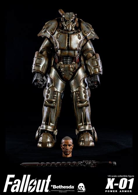 Fallout 4 X-01 Power Armor Figure by ThreeZero - The Toyark - News