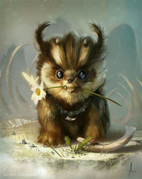 . Cute Creatures, Magical Creatures, Creature Design, Creature Art, Fantasy Animal, Character ...