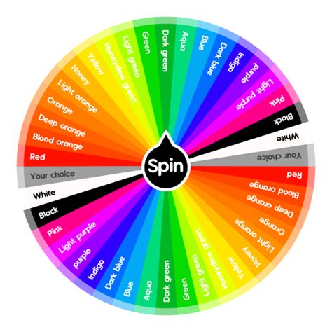 Random color | Spin The Wheel App