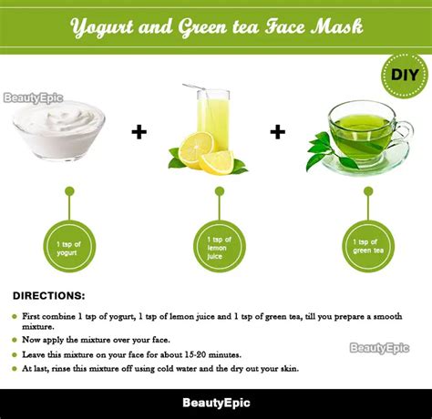 12 Green Tea Face Mask Recipes And Benefits