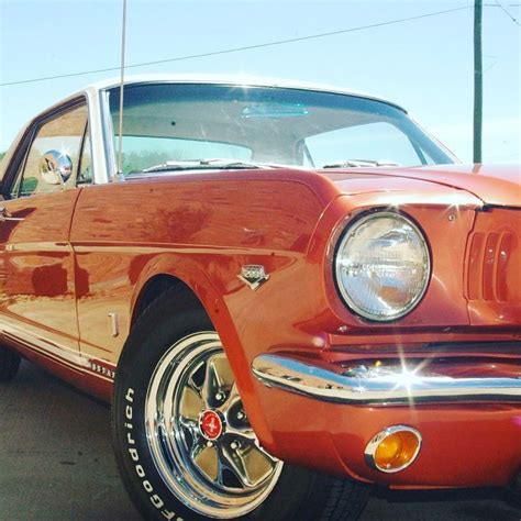 Stunning Burnt Orange 1966 Mustang