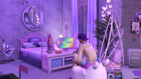 Cozy Gamer Girl Bedroom - The Sims 4 Rooms / Lots - CurseForge