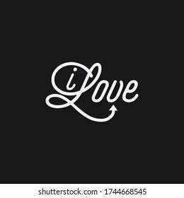 Love You Typography Design Can Be Stock Vector (Royalty Free) 1744668545 | Shutterstock