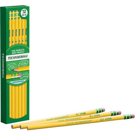 Ticonderoga Soft No. 2 Woodcase Pencils - Madill - The Office Company