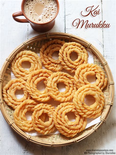 Kai Murukku Recipe - Sharmis Passions