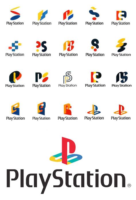 Sony Playstation 1 Logo Design Ideas and Concepts | The Logo Smith