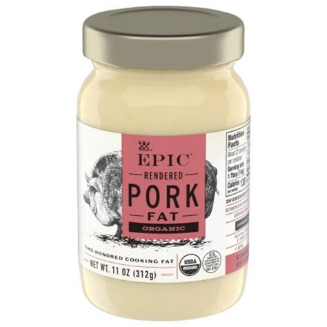 EPIC™ Organic Rendered Pork Fat, 11 oz - Harris Teeter