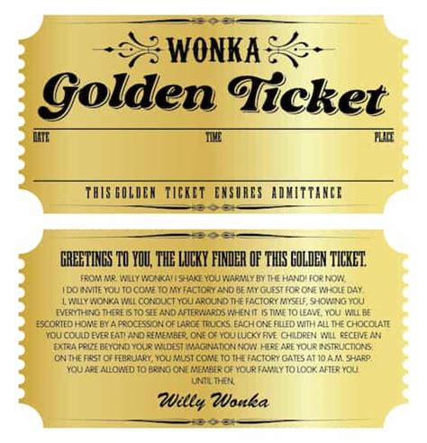 What Happened To The Real Wonka Bars And Golden Tickets?