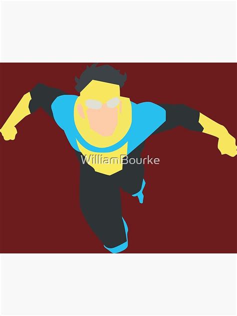 "INVINCIBLE - mark grayson" Poster for Sale by WilliamBourke | Redbubble