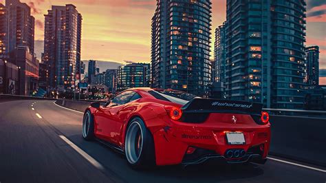 Ferrari 458 City 4k, HD Cars, 4k Wallpapers, Images, Backgrounds ...