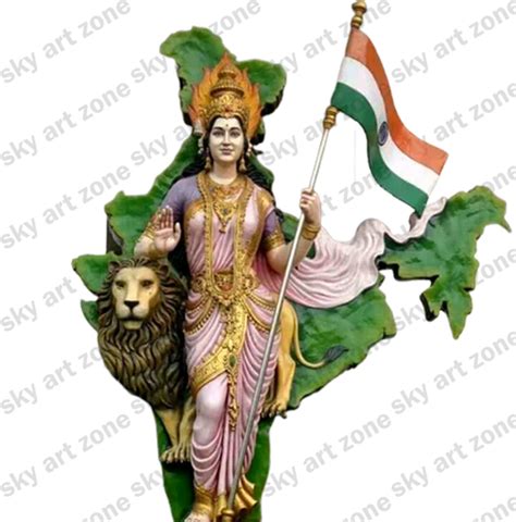 Fiberglass Bharat Mata Statue, Temple at Rs 65000 in Rajkot | ID: 22595435748