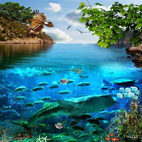 Thecreation of marine life and flying creatures occurred on Day 5 ...