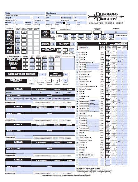 Pathfinder Character Sheet PDF Editable, Printable,, 56% OFF