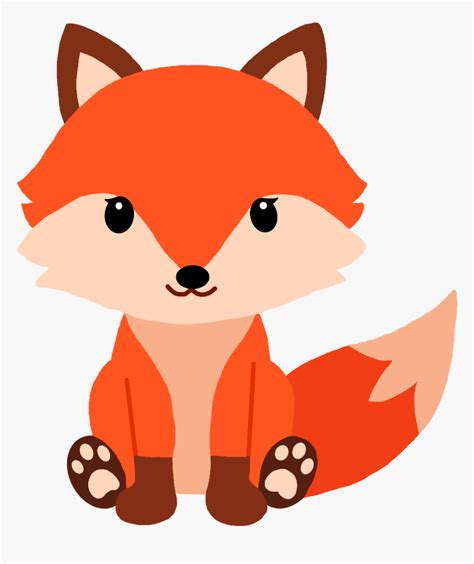 Fox Clipart Cute Fox Clipart Baby Shower Clipart Woodland Animals By | Images and Photos finder