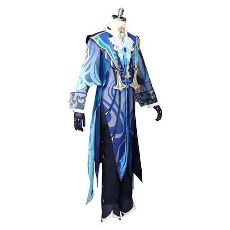 Genshin Impact Neuvillette Cosplay Costume Hallowcos