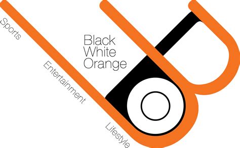 Download Black White Orange Logo - Black White Orange Brands PNG Image with No Background ...