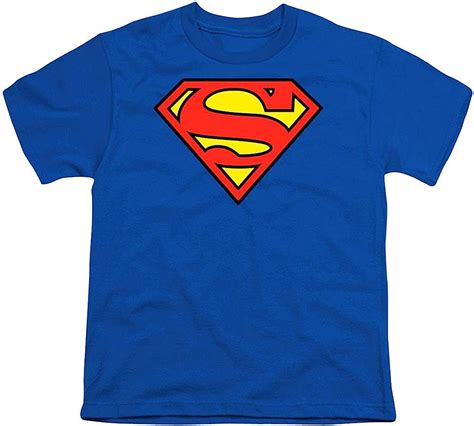 DC Comics Officially Licensed Distressed Superman Logo Men's T-Shirt ...