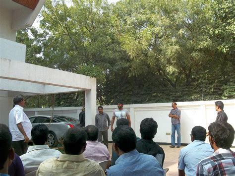 Prabhas With Fans at His House Pics - CINEZONE