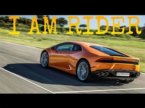 I AM A RIDER SONG - YouTube