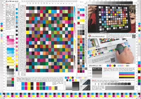 Colorsource free CMYK test print forms | Color test, Inkjet, Cmyk ink