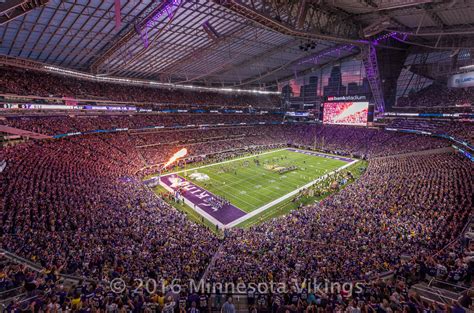 First Official Minnesota Vikings Game at U.S. Bank Stadium, September 18, 2016 | Ben Krause Photos