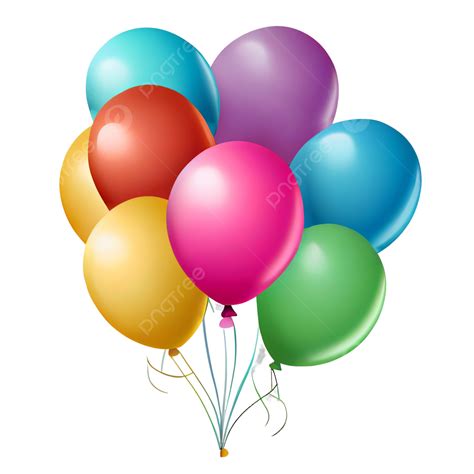 Happy Birthday Balloons, Birthday Balloons, Balloon, Happy Birthday PNG ...