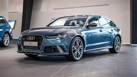 Polar Blue Metallic RS6 Avant by Audi Exclusive Looks Cool - autoevolution