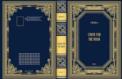 Premium Vector | Old book cover design elements