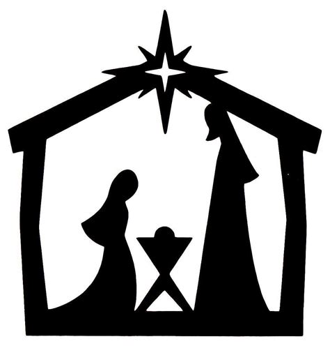 Nativity+silhouette | Nativity Silhouette Click Image Zoom Pictures | Nativity silhouette ...