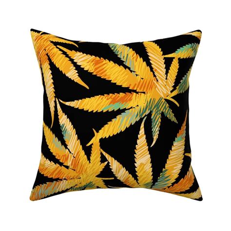 Cannabis leaves graffiti style - Spoonflower