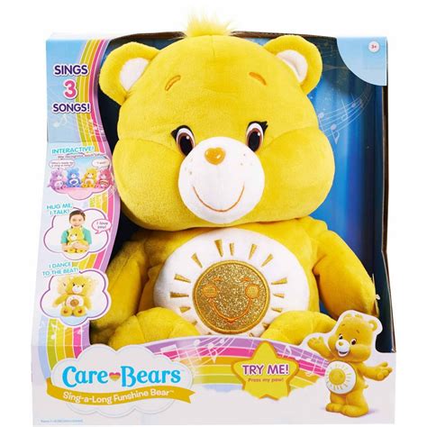 Care Bear Sing-a-long Bears, Funshine Bear - Walmart.com - Walmart.com