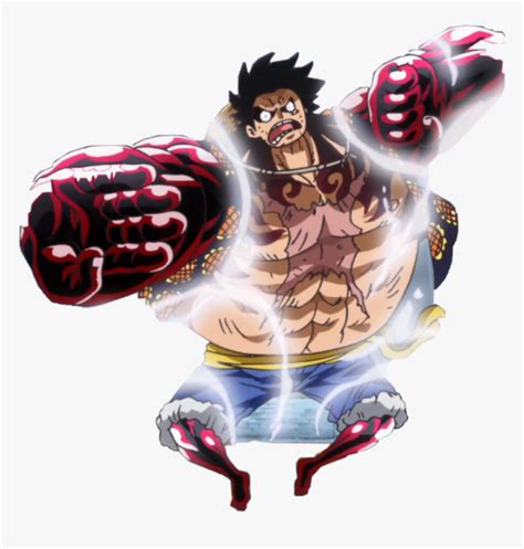 Monkey D Luffy Gear 4th, HD Png Download - kindpng