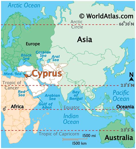 Cyprus Map Europe